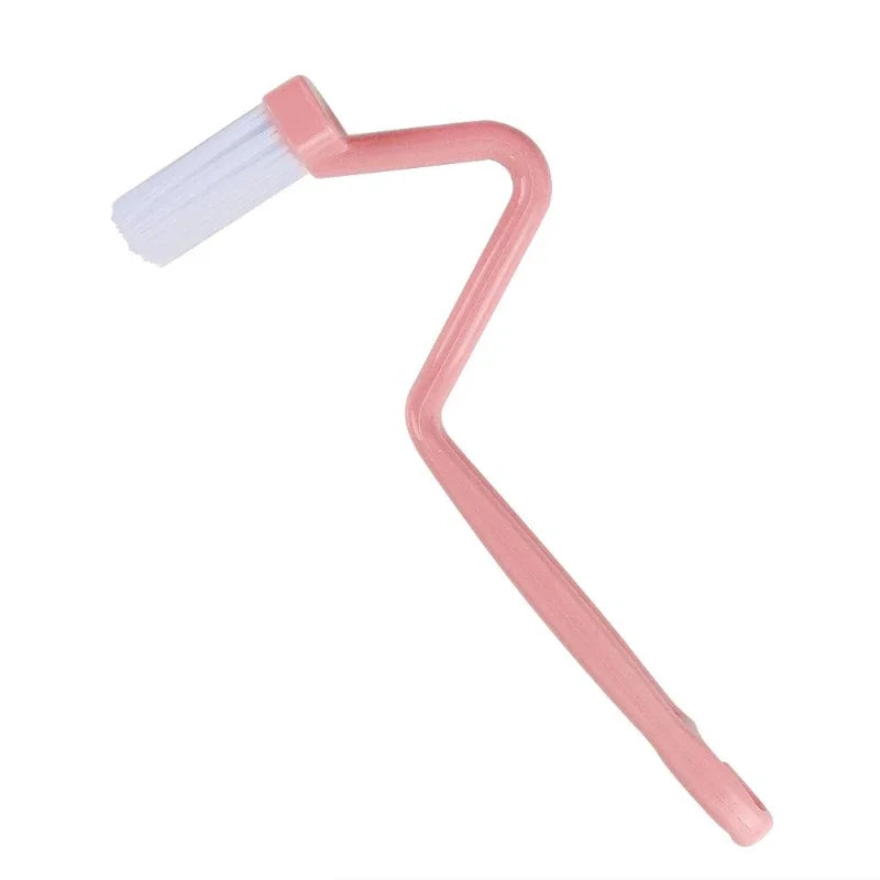 Shaped Toilet Cleaning Brush – Curved Handle for Deep Corner Cleaning