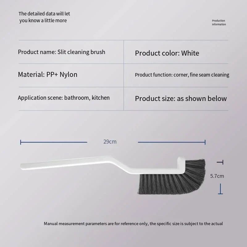 Multi-Purpose Crevice Cleaning Brush
