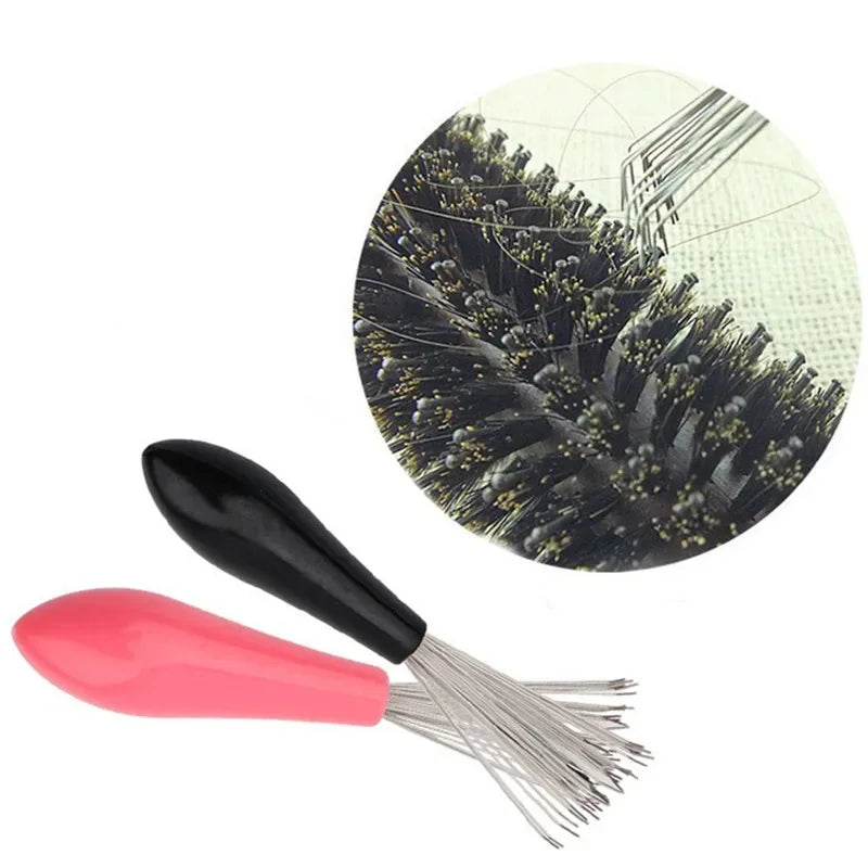 Plastic Handle Comb & Hair Brush Cleaner